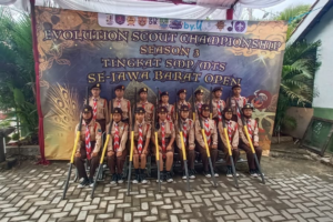 Semangat Juang Tanpa Henti SMP Smart Cibinong di Evolution Scout Championship 3
